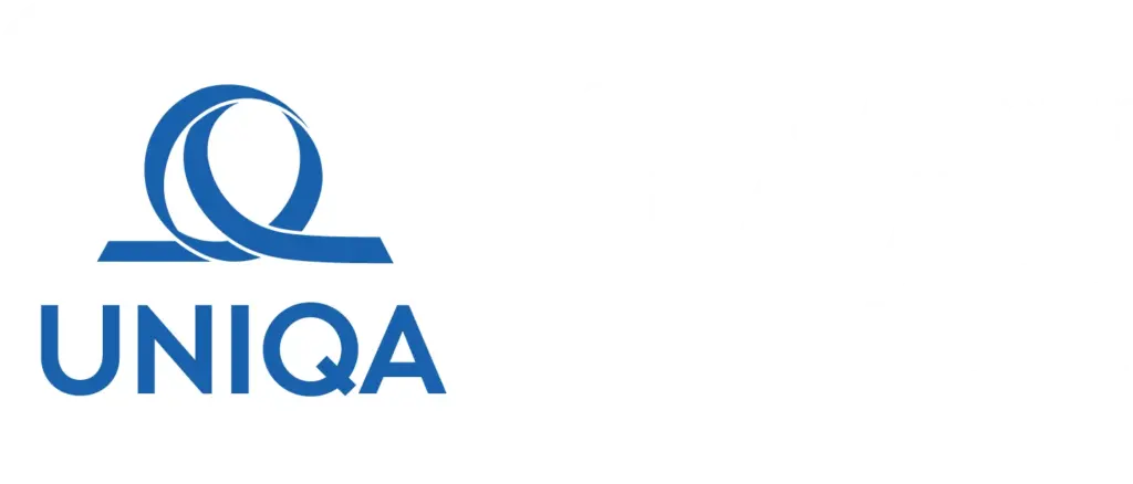 Uniqa-Haas Logo Quer invers